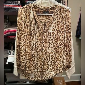 JCrew Cheetah Shirt
